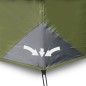 vidaXL Tienda de campaña 6 personas tela opaca impermeable verde vidaXL Tienda de campaña 6 personas tela opaca impermeable verde