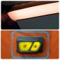 vidaXL Tienda de campaña con LED tela opaca impermeable gris y naranja vidaXL Tienda de campaña con LED tela opaca impermeable gris y naranja