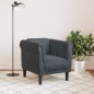 vidaXL Sillón de terciopelo gris oscuro vidaXL Sillón de terciopelo gris oscuro