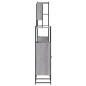 vidaXL Set de muebles de baño 4 pzas madera contrachapada gris sonoma vidaXL Set de muebles de baño 4 pzas madera contrachapada gris sonoma