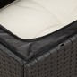vidaXL Set de sofás de jardín 8 piezas y cojines ratán sintético negro vidaXL Set de sofás de jardín 8 piezas y cojines ratán sintético negro