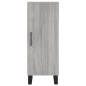 vidaXL Aparador alto madera contrachapada gris Sonoma 34,5x34x180 cm vidaXL Aparador alto madera contrachapada gris Sonoma 34,5x34x180 cm