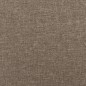 vidaXL Cama box spring con colchón y LED tela gris taupe 120x190 cm vidaXL Cama box spring con colchón y LED tela gris taupe 120x190 cm