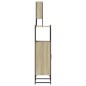 vidaXL Set de muebles de baño 3 pzas madera contrachapada roble Sonoma vidaXL Set de muebles de baño 3 pzas madera contrachapada roble Sonoma