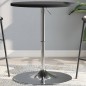 vidaXL Mesa alta de bar madera ingeniería y acero negra 60x60x90 cm vidaXL Mesa alta de bar madera ingeniería y acero negra 60x60x90 cm