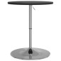 vidaXL Mesa alta de bar madera ingeniería y acero negra 60x60x90 cm vidaXL Mesa alta de bar madera ingeniería y acero negra 60x60x90 cm