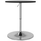 vidaXL Mesa alta de bar madera ingeniería y acero negra 60x60x90 cm vidaXL Mesa alta de bar madera ingeniería y acero negra 60x60x90 cm