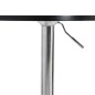 vidaXL Mesa alta de bar madera ingeniería y acero negra 60x60x90 cm vidaXL Mesa alta de bar madera ingeniería y acero negra 60x60x90 cm