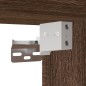 vidaXL Set de muebles baño 3 pzas madera contrachapada roble marrón vidaXL Set de muebles baño 3 pzas madera contrachapada roble marrón