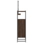vidaXL Set de muebles de baño 3 pzas madera contrachapada roble marrón vidaXL Set de muebles de baño 3 pzas madera contrachapada roble marrón