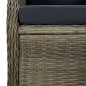 vidaXL Juego de comedor para jardín 7 piezas ratán sintético marrón vidaXL Juego de comedor para jardín 7 piezas ratán sintético marrón