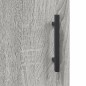 vidaXL Aparador alto madera contrachapada gris Sonoma 34,5x34x180 cm vidaXL Aparador alto madera contrachapada gris Sonoma 34,5x34x180 cm