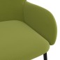 vidaXL Sillas de comedor 2 unidades terciopelo verde claro vidaXL Sillas de comedor 2 unidades terciopelo verde claro
