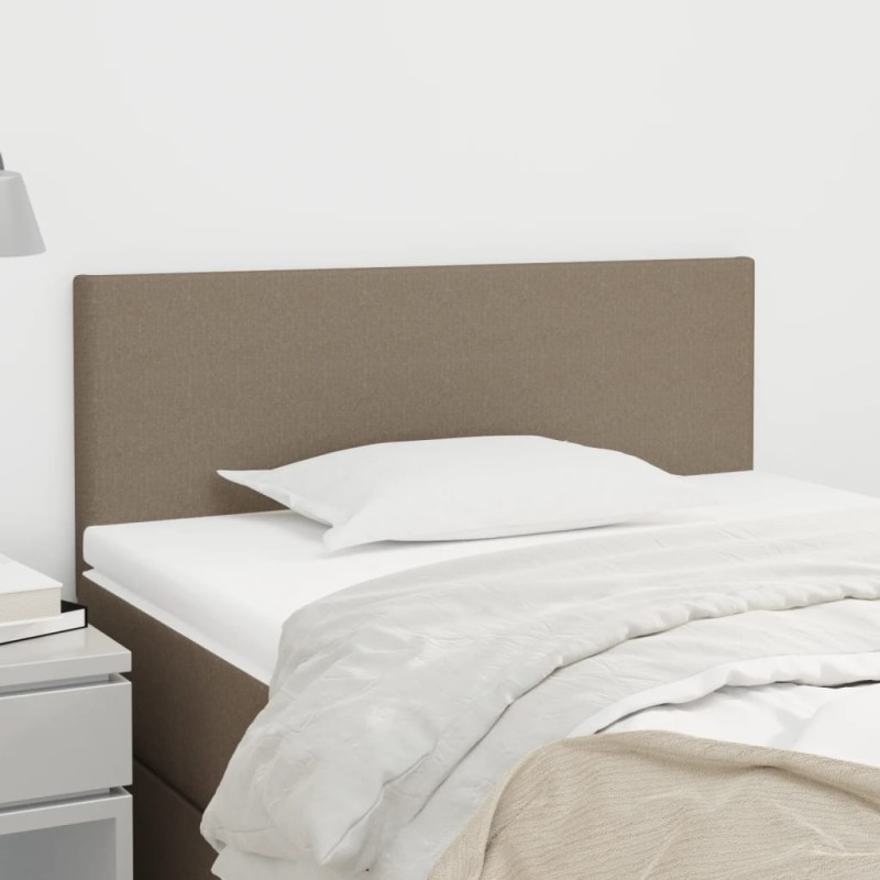 vidaXL Cabecero de tela gris taupe 90x5x78/88 cm vidaXL Cabecero de tela gris taupe 90x5x78/88 cm