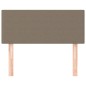 vidaXL Cabecero de tela gris taupe 90x5x78/88 cm vidaXL Cabecero de tela gris taupe 90x5x78/88 cm