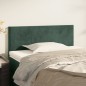 vidaXL Cabecero de terciopelo verde oscuro 100x5x78/88 cm vidaXL Cabecero de terciopelo verde oscuro 100x5x78/88 cm