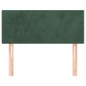 vidaXL Cabecero de terciopelo verde oscuro 100x5x78/88 cm vidaXL Cabecero de terciopelo verde oscuro 100x5x78/88 cm