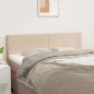 vidaXL Cabeceros 2 unidades cuero sintético capuchino 72x5x78/88 cm vidaXL Cabeceros 2 unidades cuero sintético capuchino 72x5x78/88 cm