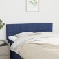 vidaXL Cabeceros 2 unidades tela azul 72x5x78/88 cm vidaXL Cabeceros 2 unidades tela azul 72x5x78/88 cm