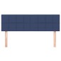 vidaXL Cabeceros 2 unidades tela azul 72x5x78/88 cm vidaXL Cabeceros 2 unidades tela azul 72x5x78/88 cm