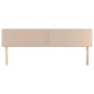 vidaXL Cabeceros 2 unidades cuero sintético capuchino 90x5x78/88 cm vidaXL Cabeceros 2 unidades cuero sintético capuchino 90x5x78/88 cm
