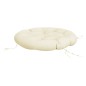 vidaXL Cojín redondo tela Oxford color crema Ø 100x11 cm vidaXL Cojín redondo tela Oxford color crema Ø 100x11 cm