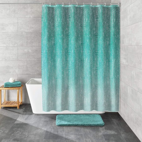 Kleine Wolke Cortina de ducha Cascade verde 180x200 cm