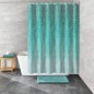 Kleine Wolke Cortina de ducha Cascade verde 180x200 cm Kleine Wolke Cortina de ducha Cascade verde 180x200 cm