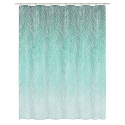 Kleine Wolke Cortina de ducha Cascade verde 180x200 cm