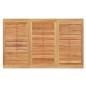 vidaXL Juego de comedor para jardín 4 piezas madera maciza de teca vidaXL Juego de comedor para jardín 4 piezas madera maciza de teca