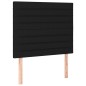 vidaXL Cabeceros 2 unidades de tela negro 90x5x78/88 cm vidaXL Cabeceros 2 unidades de tela negro 90x5x78/88 cm