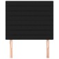 vidaXL Cabeceros 2 unidades de tela negro 90x5x78/88 cm vidaXL Cabeceros 2 unidades de tela negro 90x5x78/88 cm