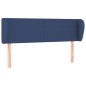 vidaXL Cabecero de tela azul 147x23x78/88 cm vidaXL Cabecero de tela azul 147x23x78/88 cm