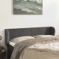 vidaXL Cabecero de terciopelo gris oscuro 147x23x78/88 cm vidaXL Cabecero de terciopelo gris oscuro 147x23x78/88 cm