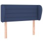 vidaXL Cabecero de tela azul 93x23x78/88 cm vidaXL Cabecero de tela azul 93x23x78/88 cm