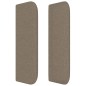 vidaXL Cabecero de tela gris taupe 203x16x78/88 cm vidaXL Cabecero de tela gris taupe 203x16x78/88 cm