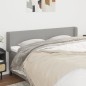 vidaXL Cabecero de tela gris claro 183x16x78/88 cm vidaXL Cabecero de tela gris claro 183x16x78/88 cm