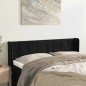 vidaXL Cabecero de terciopelo negro 147x16x78/88 cm vidaXL Cabecero de terciopelo negro 147x16x78/88 cm
