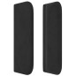 vidaXL Cabecero de terciopelo negro 83x16x78/88 cm vidaXL Cabecero de terciopelo negro 83x16x78/88 cm