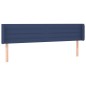 vidaXL Cabecero de tela azul 183x16x78/88 cm vidaXL Cabecero de tela azul 183x16x78/88 cm