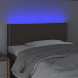 vidaXL Cabecero con LED de tela gris taupe 80x5x78/88 cm vidaXL Cabecero con LED de tela gris taupe 80x5x78/88 cm