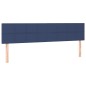 vidaXL Cabecero con LED de tela azul 160x5x78/88 cm vidaXL Cabecero con LED de tela azul 160x5x78/88 cm