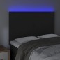 vidaXL Cabecero con luces LED terciopelo negro 144x5x118/128 cm vidaXL Cabecero con luces LED terciopelo negro 144x5x118/128 cm