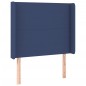 vidaXL Cabecero con LED de tela azul 103x16x118/128 cm vidaXL Cabecero con LED de tela azul 103x16x118/128 cm