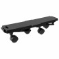 vidaXL Plataformas móviles con 4 ruedas 4 uds PP negro 170 kg vidaXL Plataformas móviles con 4 ruedas 4 uds PP negro 170 kg