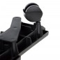 vidaXL Plataformas móviles con 4 ruedas 4 uds PP negro 170 kg vidaXL Plataformas móviles con 4 ruedas 4 uds PP negro 170 kg