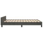 vidaXL Estructura cama con cabecero terciopelo gris oscuro 140x200 cm vidaXL Estructura cama con cabecero terciopelo gris oscuro 140x200 cm
