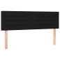 vidaXL Cama box spring con colchón tela negro 140x200 cm vidaXL Cama box spring con colchón tela negro 140x200 cm