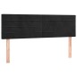 vidaXL Cama box spring con colchón terciopelo negro 140x200 cm vidaXL Cama box spring con colchón terciopelo negro 140x200 cm