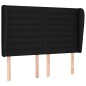 vidaXL Cama box spring con colchón tela negro 140x190 cm vidaXL Cama box spring con colchón tela negro 140x190 cm